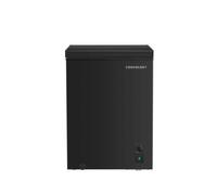Cookology CCFZ142BK 142L Freestanding Chest Freezer, Outbuilding Safe, Fridge Mode, Temp Control, 4 Star - Black