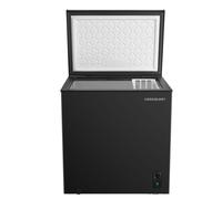 Cookology CCFZ198BK 198L Freestanding Chest Freezer, Fridge Mode, Temp Control, Outbuilding Safe, 4 Star - Black