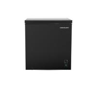Cookology CCFZ198BK Freestanding Chest Freezer in Black - 198 Litre Capacity - Suitable for Outbuildings & Garages - Freezer and Refrigeration Modes - Easy Temperature Control - 4 Star Freezer Rating