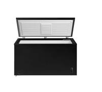 Cookology CCFZ420BK Freestanding Chest Freezer 418L Capacity for Garages, Outbuilding and Sheds, Featuring Basket, Refrigeration Mode, Temperature Control and 4 Star Freezing Rating - In Black