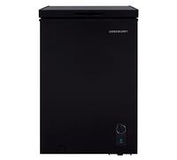 Cookology CCFZ99BK Freestanding Chest Freezer in Black - 99 Litre Capacity - For Kitchens, Outbuildings & Garages - Adjustable Feet & Temperature Controls - 4 Star Freezer Rating