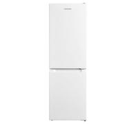Cookology CFF174WH Static 174 Litre Freestanding Fridge Freezer, Adjustable Temperature Control, Shelves and Legs, Reversible Doors, Efficient LED Light, 4 Star Freezer Rating - in White
