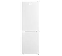 Cookology CFF174WH Static 174 Litre Freestanding Fridge Freezer, Adjustable Temperature Control, Shelves and Legs, Reversible Doors, Efficient LED Light, 4 Star Freezer Rating - in White