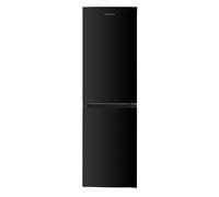 Cookology CFF2475050BK 244L Freestanding 50/50 Fridge Freezer, Static Cooling, Adj. Temp, LED Light, 4 Star - Black