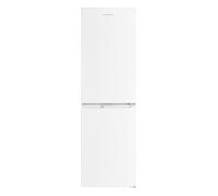 Cookology CFF2475050WH Frostfree 244 Litre Freestanding 50/50 Fridge Freezer, Adjustable Temperature Control and Legs, Reversible Doors, Efficient LED Light, 4 Star Freezer Rating - in White