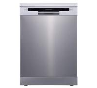Cookology CFSD613SS 60cm Wide Freestanding Full Size Undercounter Dishwasher, 6 Programme Settings with Eco Mode, 13 Place Settings - in Stainless Steel