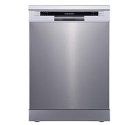 Cookology CFSD613SS 60cm Wide Freestanding Full Size Undercounter Dishwasher, 6 Programme Settings with Eco Mode, 13 Place Settings - in Stainless Steel