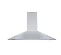 Cookology CH900SS/A 90cm Chimney Cooker Hood Extractor Fan, Energy A Rated, 3 Speed 450m3/hour, LED Lights, Wall Mount Range Hood - in Stainless Steel