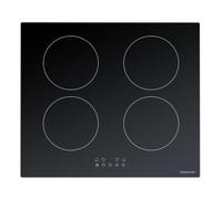 Cookology CIH604 60cm Built-in Induction Hob - 4 Zones & Touch Controls | 4 Zone Induction Hob - Touch Controls - 60cm Built-in - 9 Power Levels - Pan Detection - Child Lock - 99min Timer