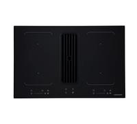 Cookology CIHDDBR800 80cm Induction Downdraft Cooktop with Bridging Zone - Black