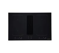 Cookology CIHDDBR800 A+ Energy Rated - 80cm Induction Downdraft Cooktop with Bridging Zone - Black