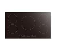 Cookology CIT903 90cm Built-in Induction Hob, 5 Zones & Flexible Zone, 9300W, Touch Controls & Child Lock