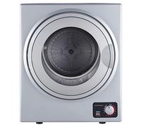 Cookology CMVD25SL Mini Vented Tumble Dryer in Silver - 2.5kg Capacity - Table Top - Compact Design - Dial Heat Controls - 4 Drying Functions - 200 Minute Timer