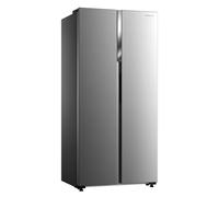 Cookology American Style 460 Litre Double Door Fridge Freezer - Inox