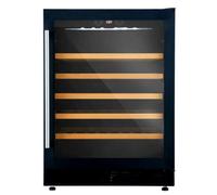 Cookology Cwc601Bk 60Cm Wine Cooler, Black, 54 Bottles, 135L, Digital Temp Control, Reversible Door