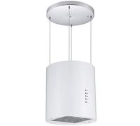 Cookology Ceiling Wire Hung Island Cooker Hood Extractor Fan (White)