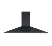 Cookology Energy A Rated 100cm Wall Mounted Extractor Fan | Black 100cm Chimney Cooker Hood