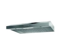 Cookology Essentials 60cm Visor Extractor Hood - 192.7 m³/h Air Flow - Cooker Wall Mounted - 3 Speeds - 2W LED Light - Metal Grease Filter - Stainless Steel