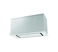 Cookology Essentials 75cm Canopy Extractor Hood - 473 m³/h Air Flow - White Glass Integrated Cooker - 3 Speeds - Touch Controls - 2 LED Lights - 2 Grease Filters