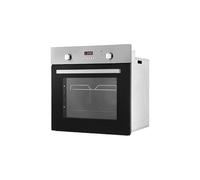 Cookology FOD602BK Large Built-in Electric True Fan Oven in Black - 60 Litre Capacity - Easy Programmable Timer - Digital Clock - Defrost Setting - Grill Mode