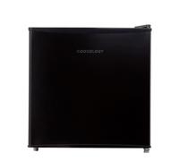 Cookology MFR45BK 46L Mini Fridge, Tabletop, Chiller Box, Adj. Temp, Reversible Door, Legs - Black