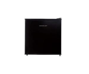 Cookology MFR45BK Small Table Top Mini Fridge in Black - 46 Litre Capacity - For Counter Tops - Reversible Door - Adjustable Temperature Control & Legs - With Chiller Box