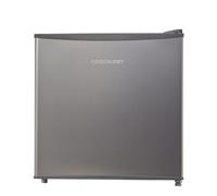 Cookology MFR45SS 45L Mini Fridge, Tabletop, Chiller Box, Adj. Temp, Reversible Door, Legs - Silver