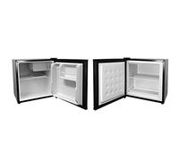Cookology Mini Fridge & Freezer Pack - 79L Total Capacity - Black