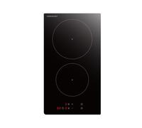 Cookology TCH302 30cm Black 2 Zone Infrared Domino Hob, Touch Controls, 3000W & Child Lock