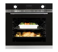 Cookology TOF620SS Multi Function Touch & Dial Control, Built-In, Electric Oven, 72L