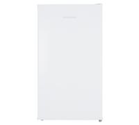 Cookology Ucif93Bk 93L Under Counter Fridge, White, Adjustable Temp, Adjustable Legs, With Chiller Box
