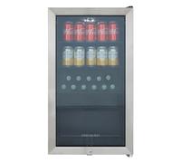 Cookology Under Counter Drinks Fridge 47cm Cooler 105 Cans - S/Steel CBC98SS [EEK: F]