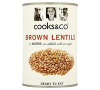 Cooks & Co Brown Lentils 400g - Pack of 2