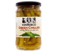 Cooks & Co Green Chillies (300g) - Pack of 2