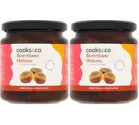 Cooks&Co Grilled Borettane Onions in Balsamic Vinegar 280g (Pack of 2)