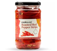 Cooks & Co Roasted Red Pepper Strips - 300g