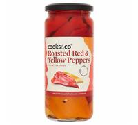 Cooks & Co Roasted Red & Yellow Peppers - 460g