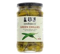 Cooks & Co Whole Green Chillies 300g (Pack of 6)