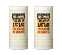 Cooks Ingredients Cream of Tartar Waitrose 2x140g | Homebaking | Perfect for Chewy Meringues and Cookies | Pack of 2