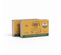 Cook's Matches Kitchen Safety Matches in a Wipe Clean Box, 220 Pieces (Pack of 2, 440 pcs)