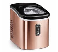 Cooks Professional 14KG Ice Maker Machine with Scoop & 2.2L Water Tank | Countertop Ice Cube Maker for Home, Kitchen, Bar, Large Capacity, Quick & Easy with 2 Ice Size Options, No Plumbing | Copper