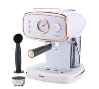 Retro Espresso Coffee Machine 15 Bar with Steam Wand Cooks Professional 8 Colour