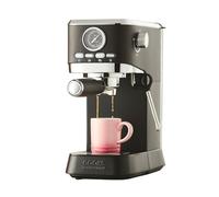 Cooks Professional 20 Bar Espresso Coffee Machine with Steam Wand, 1L Water Tank & Stainless-Steel Drip Tray | Compact & Stylish Barista-Style Coffee Cappuccino Latte Macchiato Maker | 1350W | Black