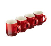 Cooks Professional 4 Piece Espresso Cup Set | Red