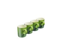 Cooks Professional 4 Piece Mug Set | 350ml | Green