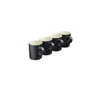 Cooks Professional 4 Piece Mug Set | 350ml | Matt Black