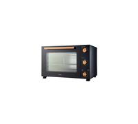 Cooks Professional Mini Portable Oven, Electric Countertop Cooker, Adjustable Temperature Control & Timer, Wire Rack & Detachable Handle (Black/Copper, 48L)