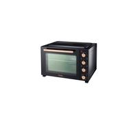 Cooks Professional 48L Mini Oven with 2 Ceramic Hobs | Black / Copper