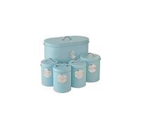 Cooks Professional 5 Piece Kitchen Storage Set | Blue / Silver