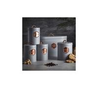 Cooks Professional 5-Piece Kitchen Storage Set in Grey Cooks Professional Grey